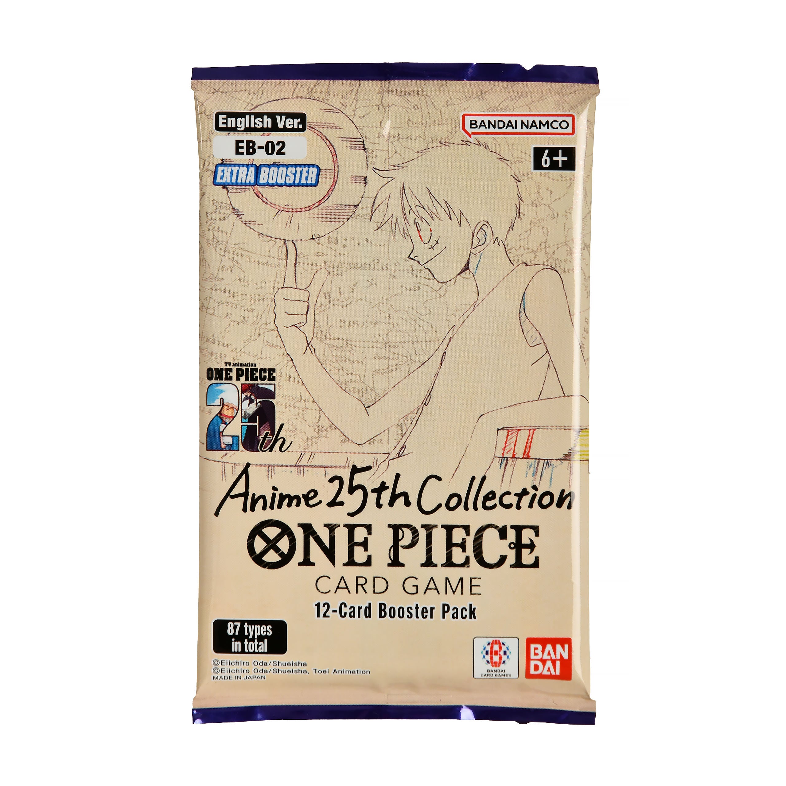 Produktbild One Piece Card Game - Anime 25th Collection EB-02 Extra Booster