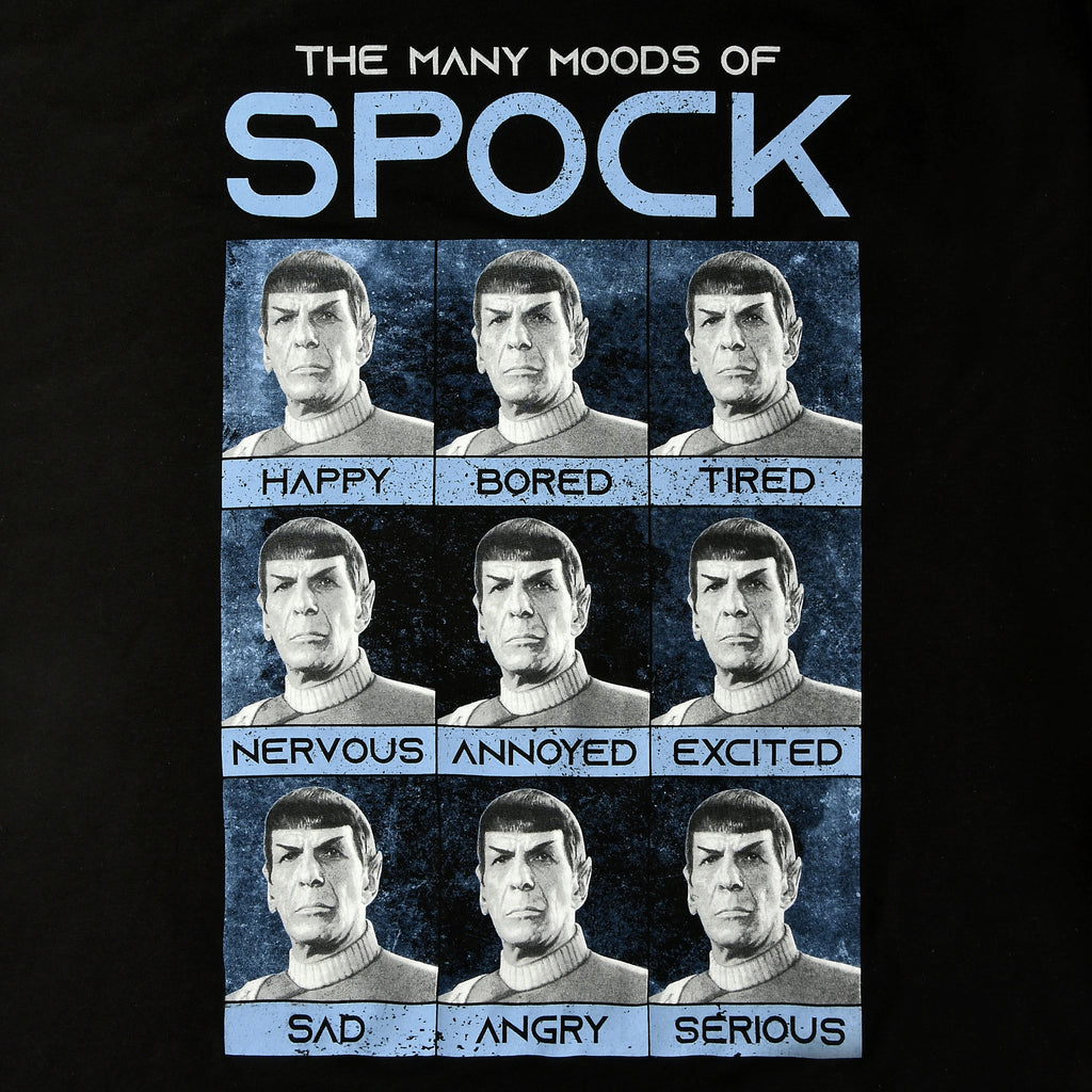 Product image Star Trek - Many Mood of Spock T-Shirt black