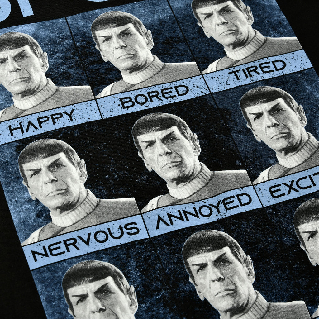 Product image Star Trek - Many Mood of Spock T-Shirt black
