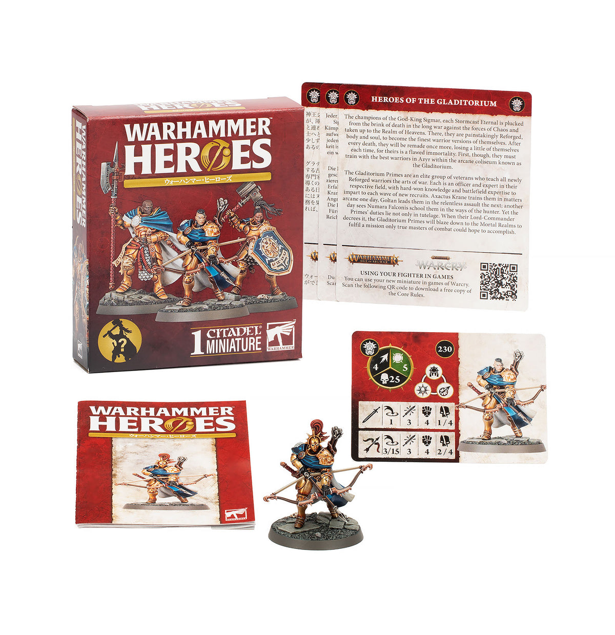 Produktbild Warhammer 40k - Stormcast Eternals Warhammer Hjältar Minifigur