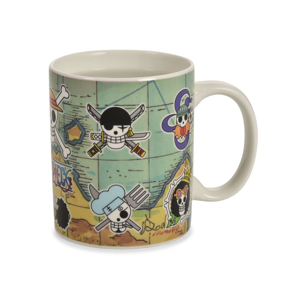 Produktbild One Piece - South Blue Karta Termoeffekt Mugg