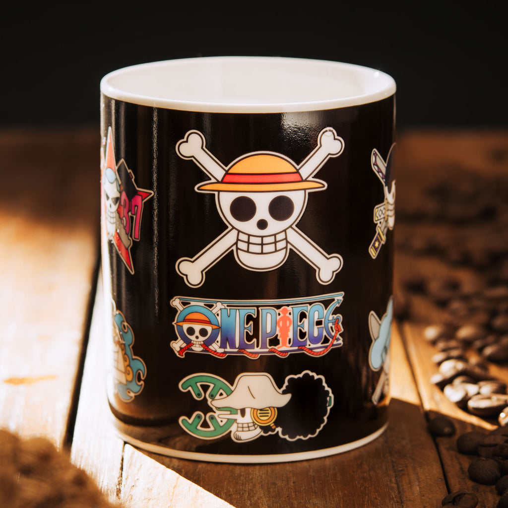 Produktbild One Piece - South Blue Karta Termoeffekt Mugg