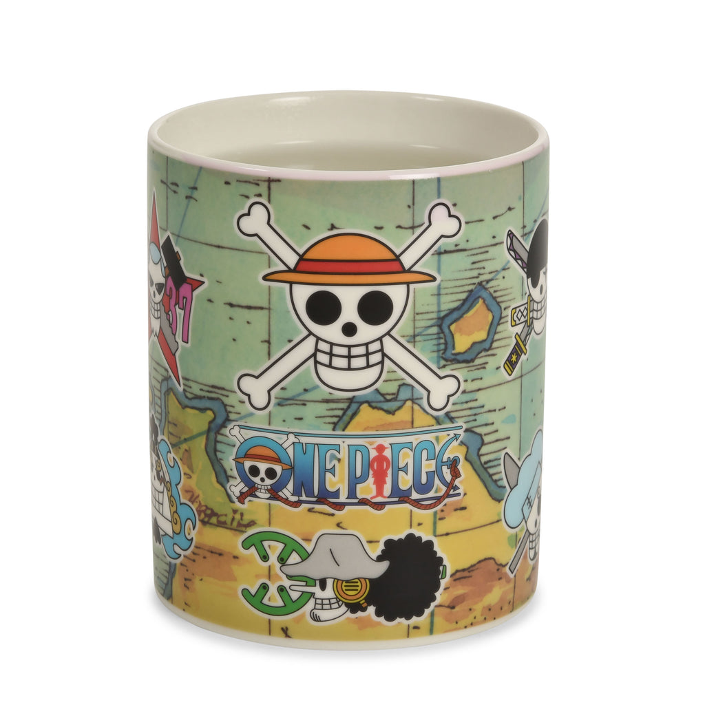 Produktbild One Piece - South Blue Karta Termoeffekt Mugg