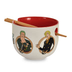 Produktbild One Piece - Monkey D. Luffy ramen-skål med ätpinnar