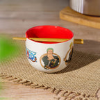 Produktbild One Piece - Monkey D. Luffy ramen-skål med ätpinnar
