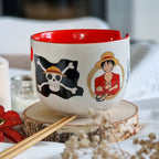 Produktbild One Piece - Monkey D. Luffy ramen-skål med ätpinnar