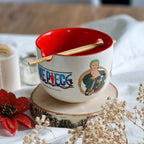 Produktbild One Piece - Monkey D. Luffy ramen-skål med ätpinnar