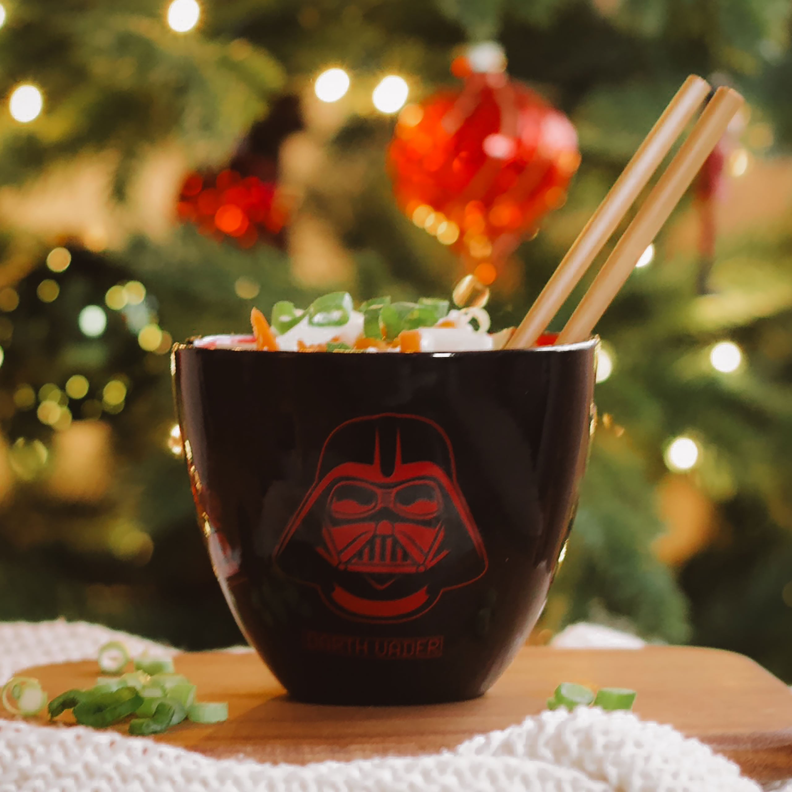 Produktbild Star Wars - Dark Side ramen-skål med ätpinnar