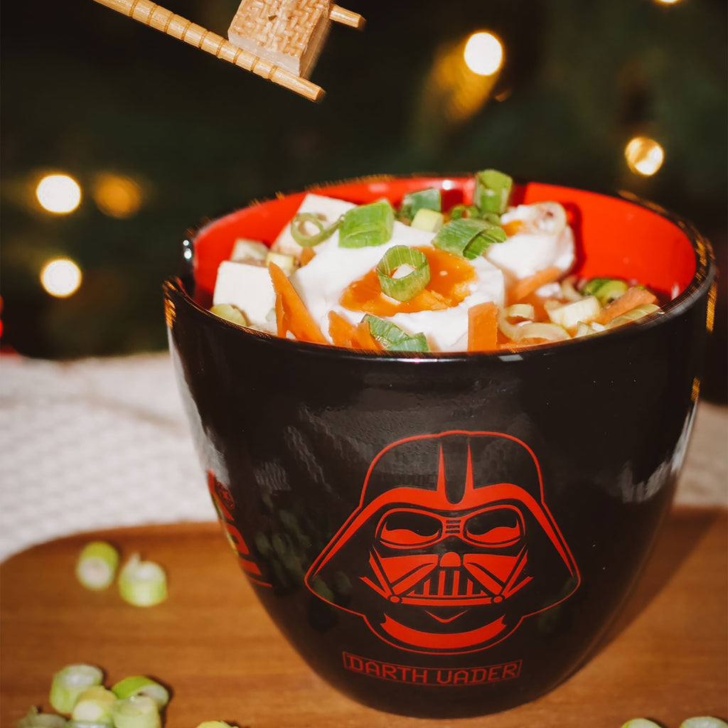 Produktbild Star Wars - Dark Side ramen-skål med ätpinnar