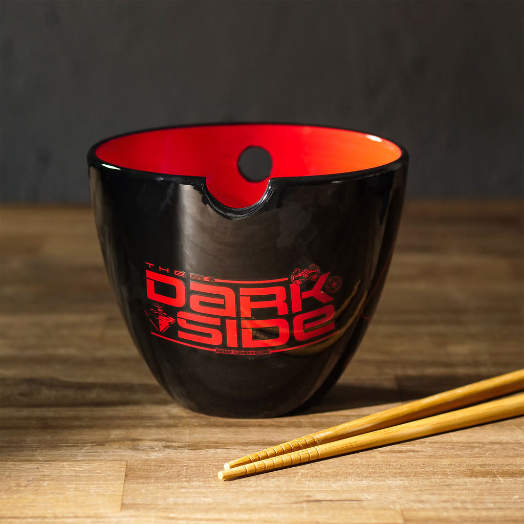 Produktbild Star Wars - Dark Side ramen-skål med ätpinnar