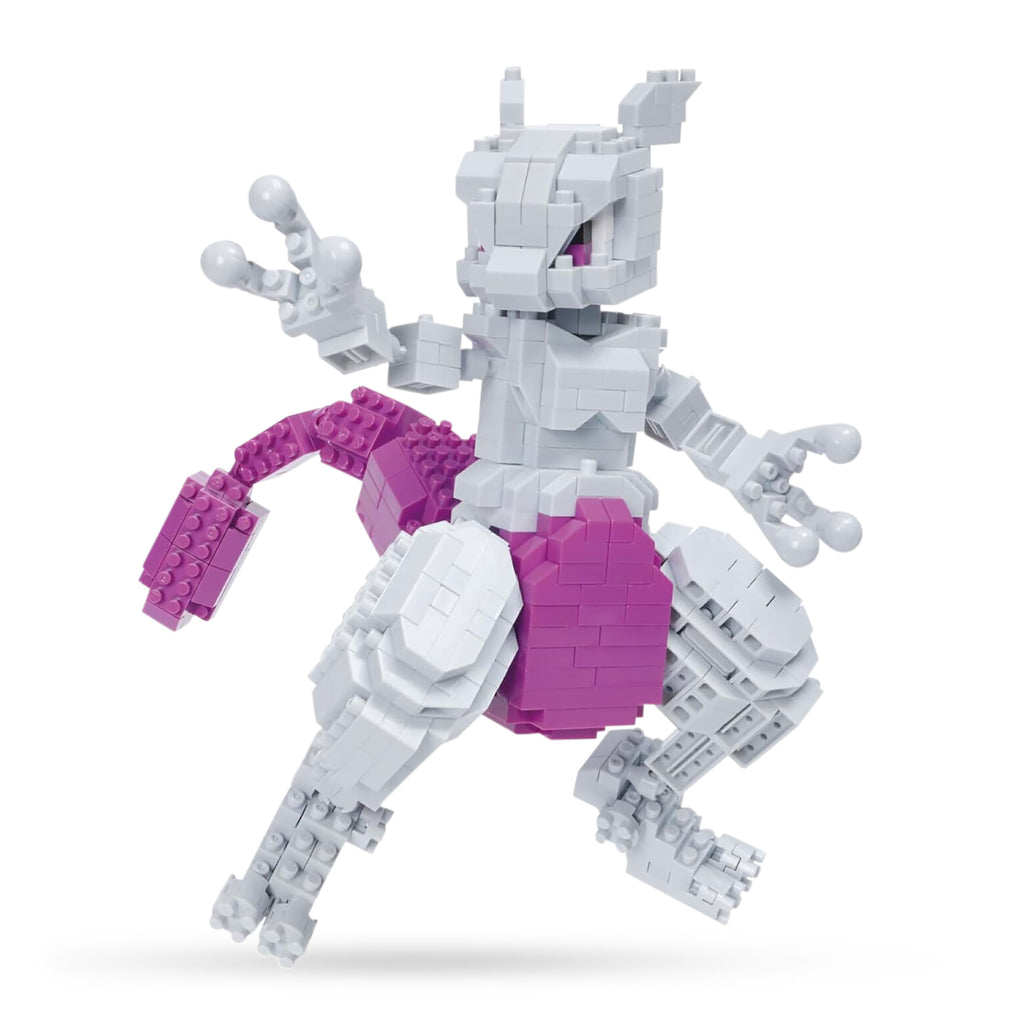 Produktbild Pokemon - Mewtwo nanoblock Mini byggklossfigur deluxe