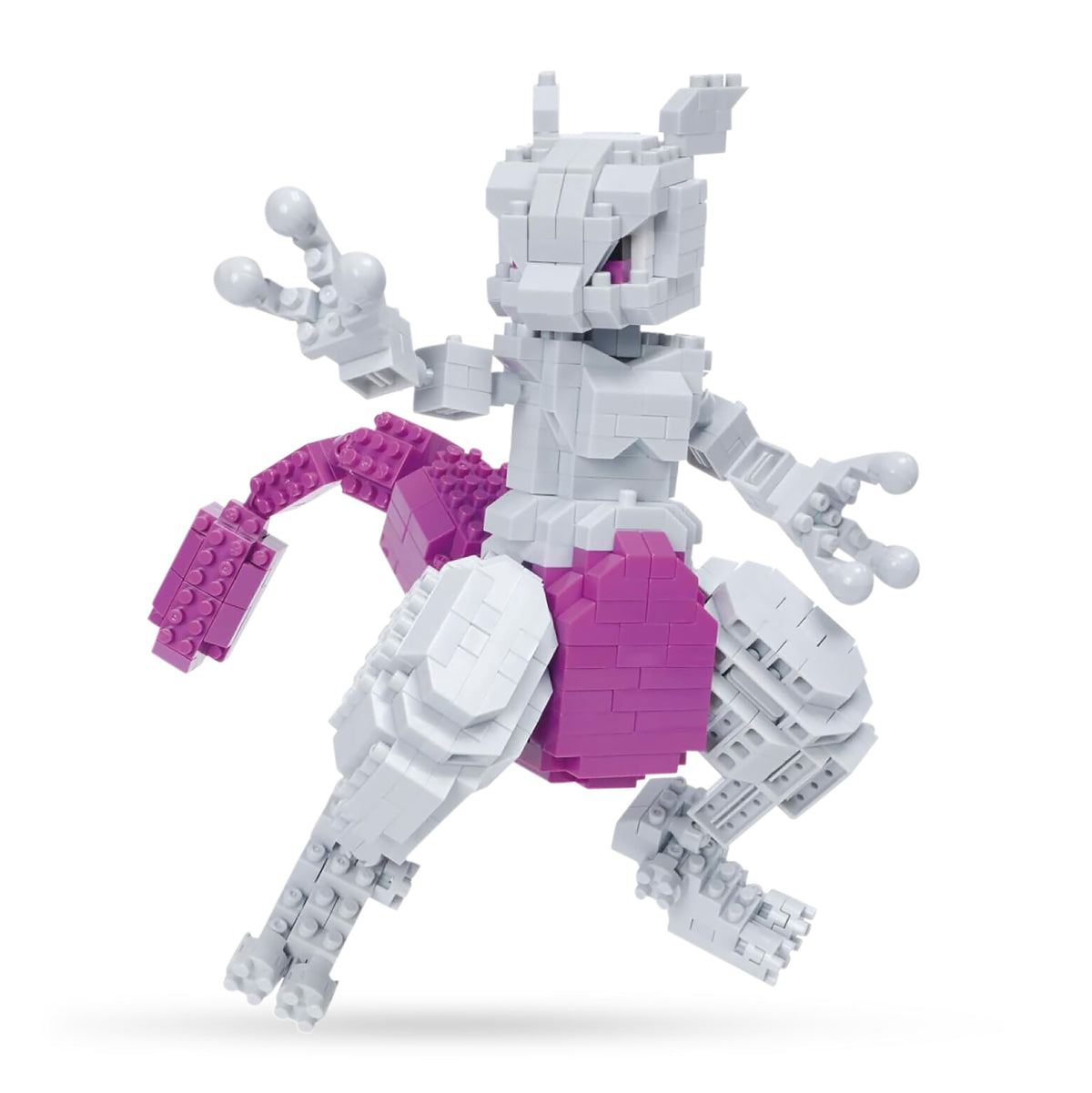Produktbild Pokemon - Mewtwo nanoblock Mini byggklossfigur deluxe