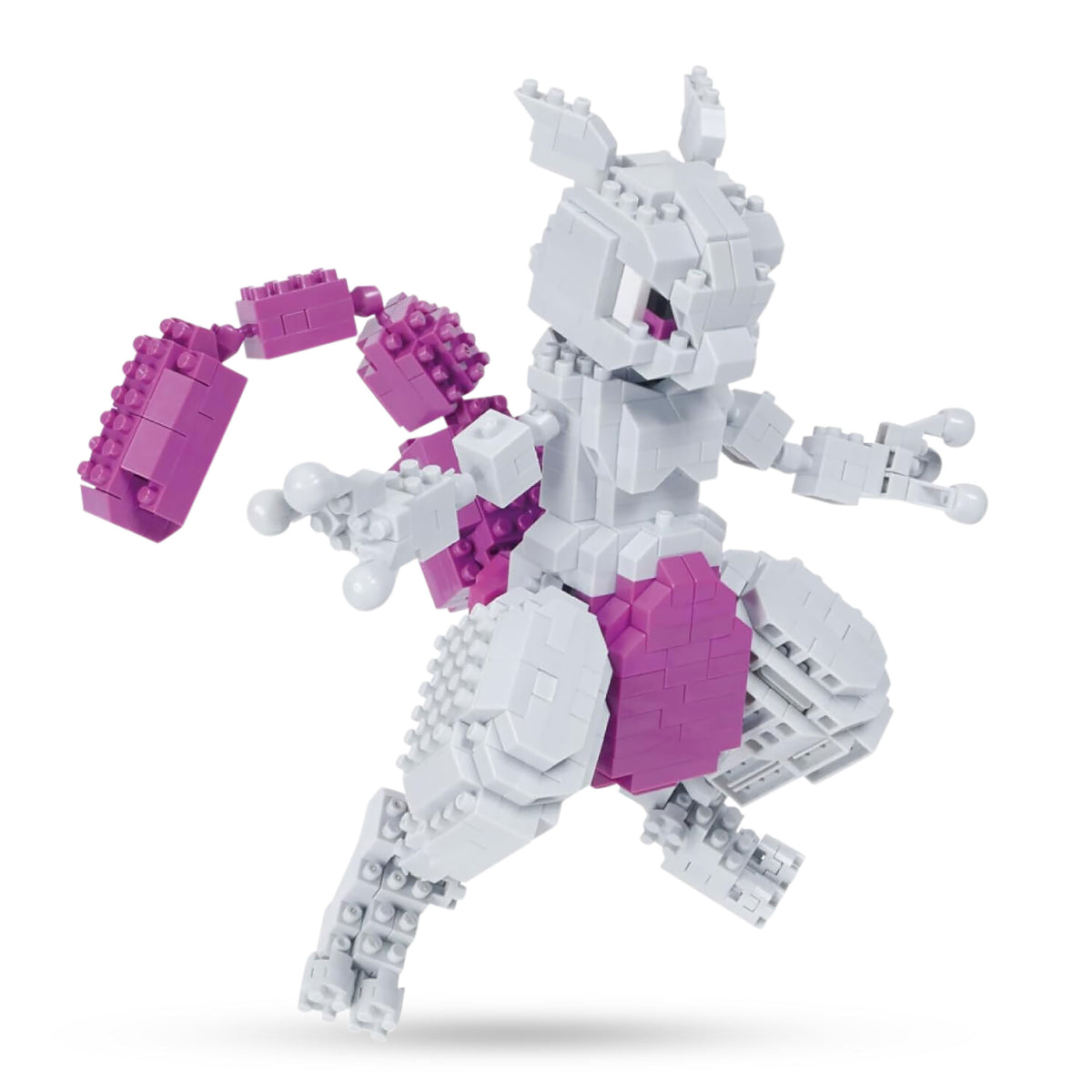 Produktbild Pokemon - Mewtwo nanoblock Mini byggklossfigur deluxe