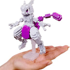 Produktbild Pokemon - Mewtwo nanoblock Mini byggklossfigur deluxe