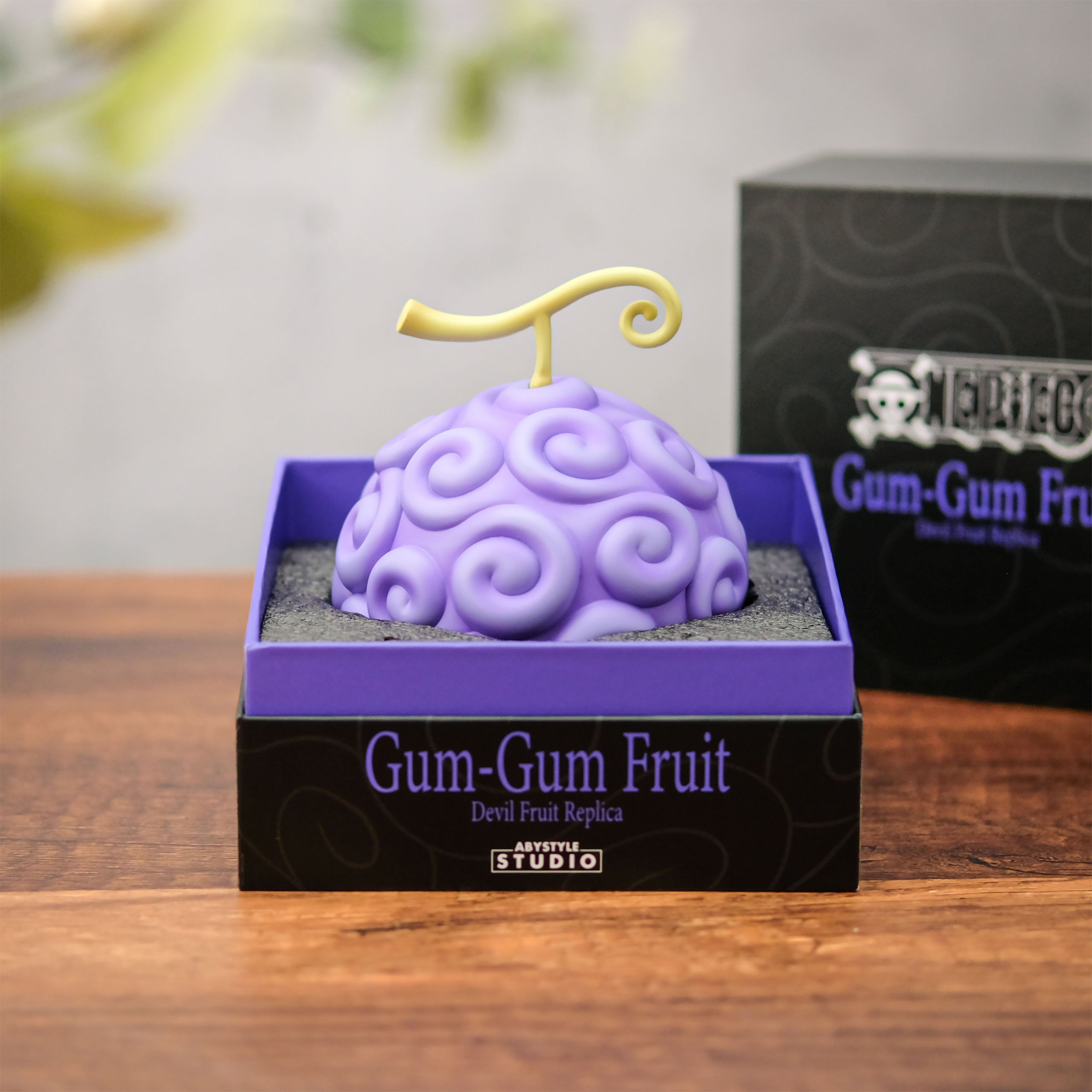 Produktbild Gomu Gomu Djävulsfrukt-replika i presentlåda - One Piece