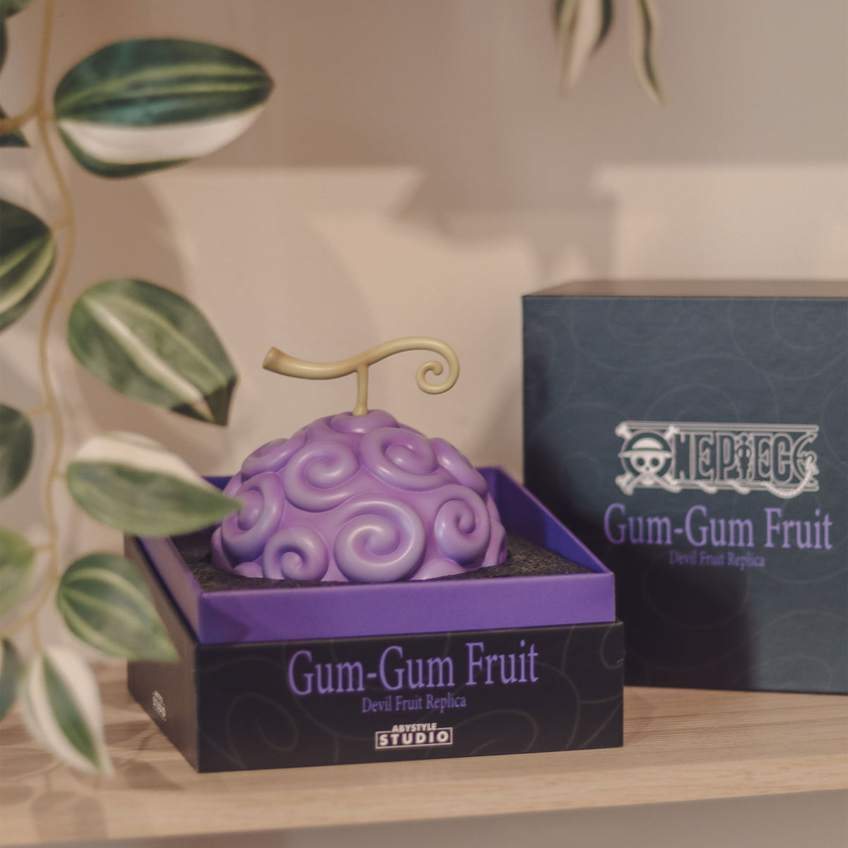 Produktbild Gomu Gomu Djävulsfrukt-replika i presentlåda - One Piece