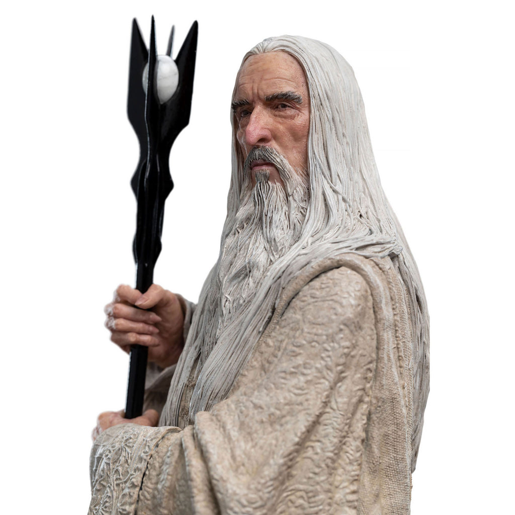 Produktbild Sagan om Ringen - Saruman-staty med eld från Orthanc Classic Series