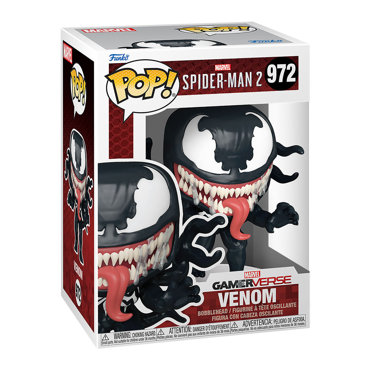 Produktbild Spider-Man 2 - Venom Marvel Funko Pop Vickande huvudfigur