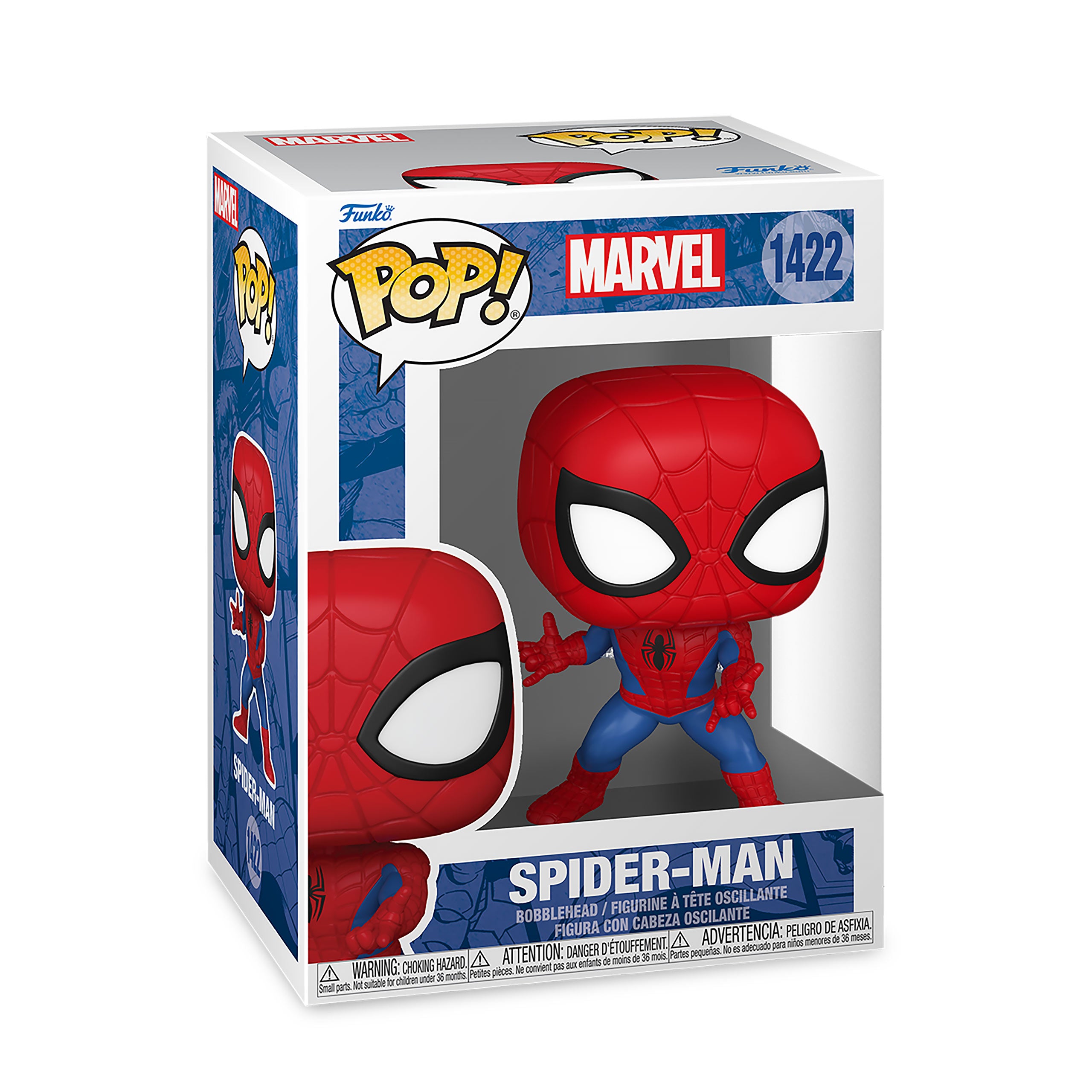 Produktbild Spider-Man - Marvel New Classics Funko Pop figur med rörligt huvud