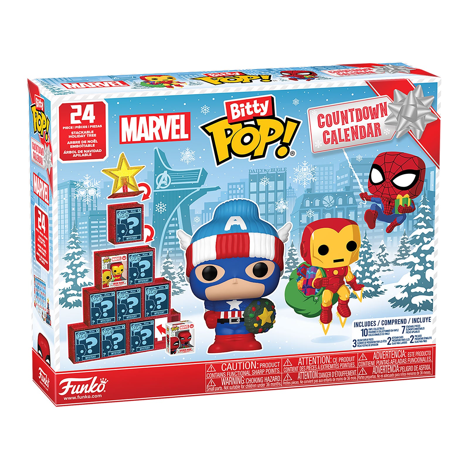 Produktbild Marvel Comics – Bitty Pop Funko Adventskalender