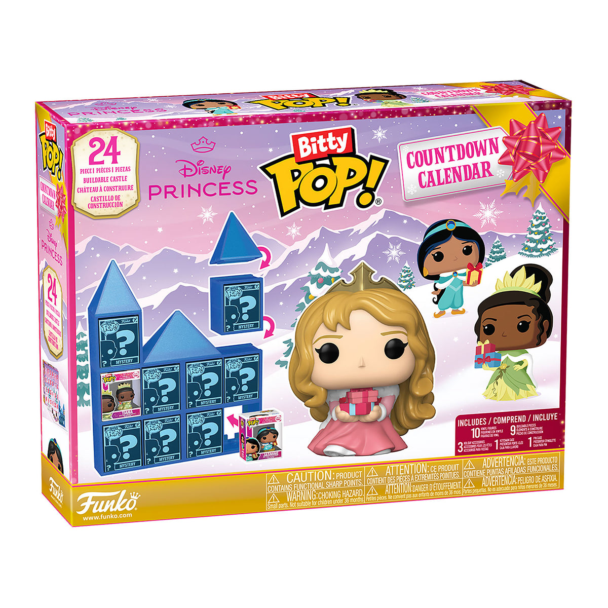 Produktbild Disney Princess - Bitty Pop Funko Julkalender
