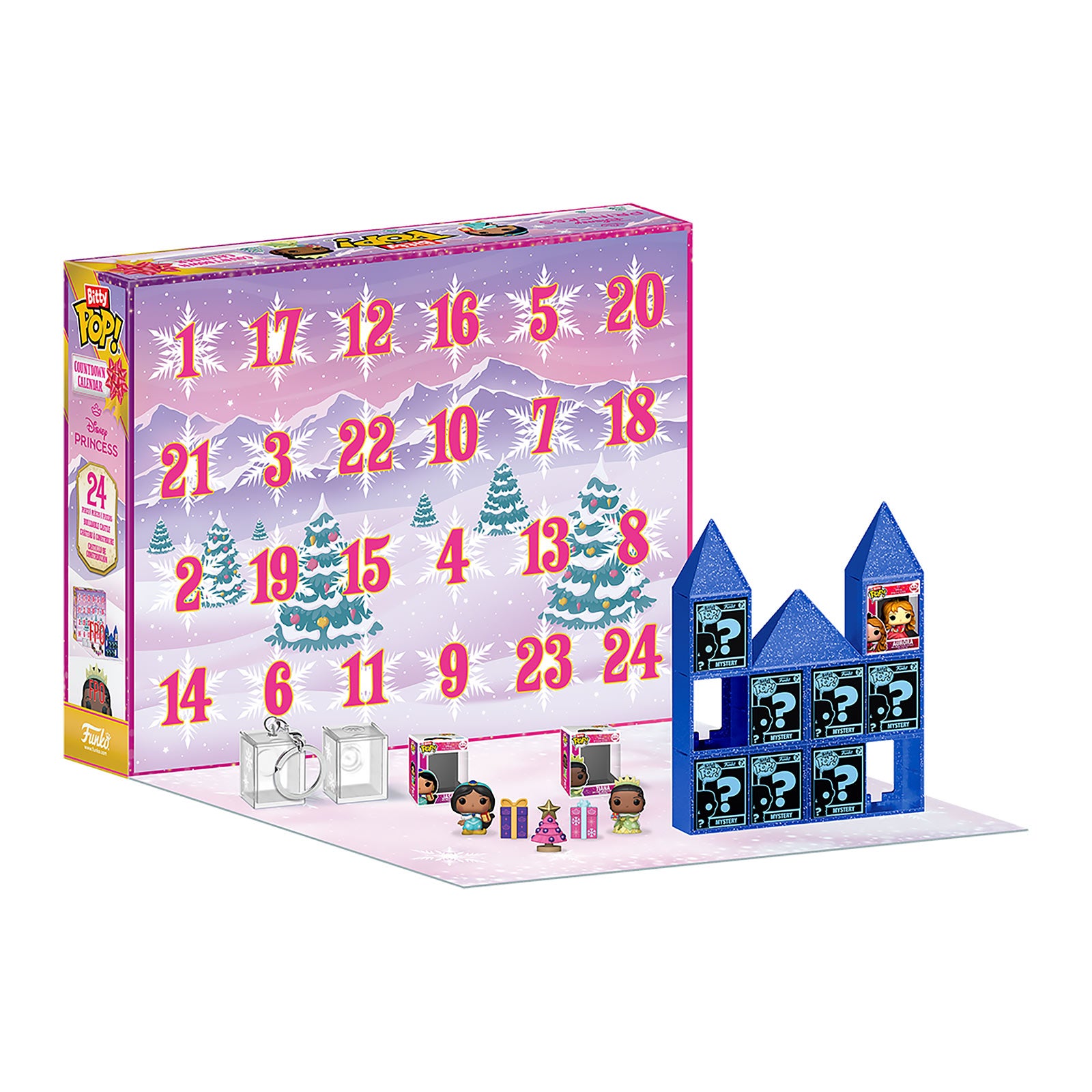 Produktbild Disney Princess - Bitty Pop Funko Julkalender