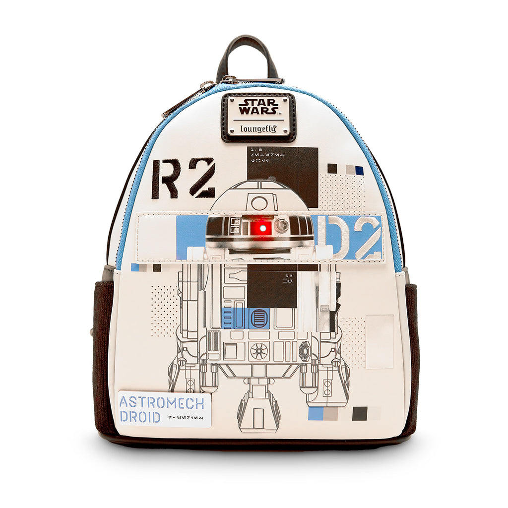 Produktbild Star Wars - R2-D2 Mini Ryggsäck med Ljus