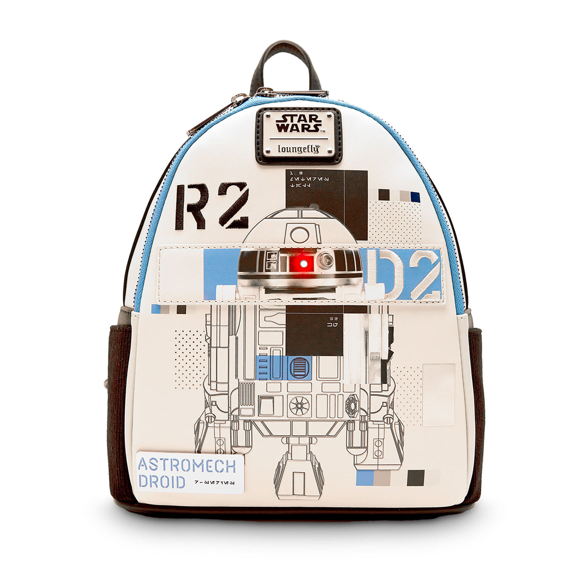 Produktbild Star Wars - R2-D2 Mini Ryggsäck med Ljus