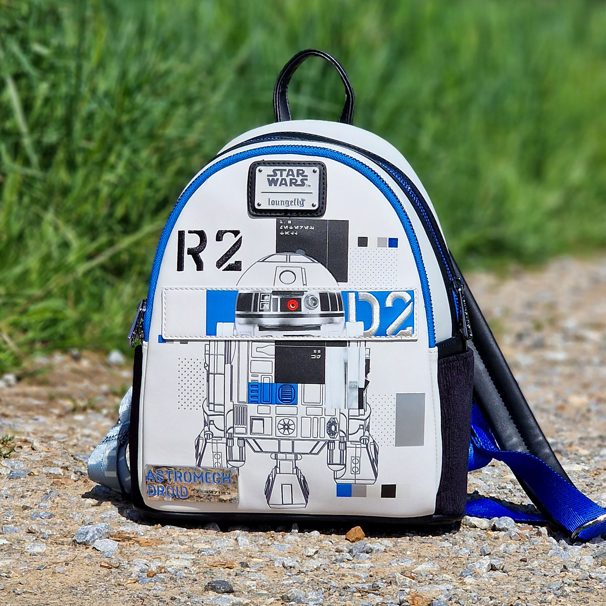 Produktbild Star Wars - R2-D2 Mini Ryggsäck med Ljus