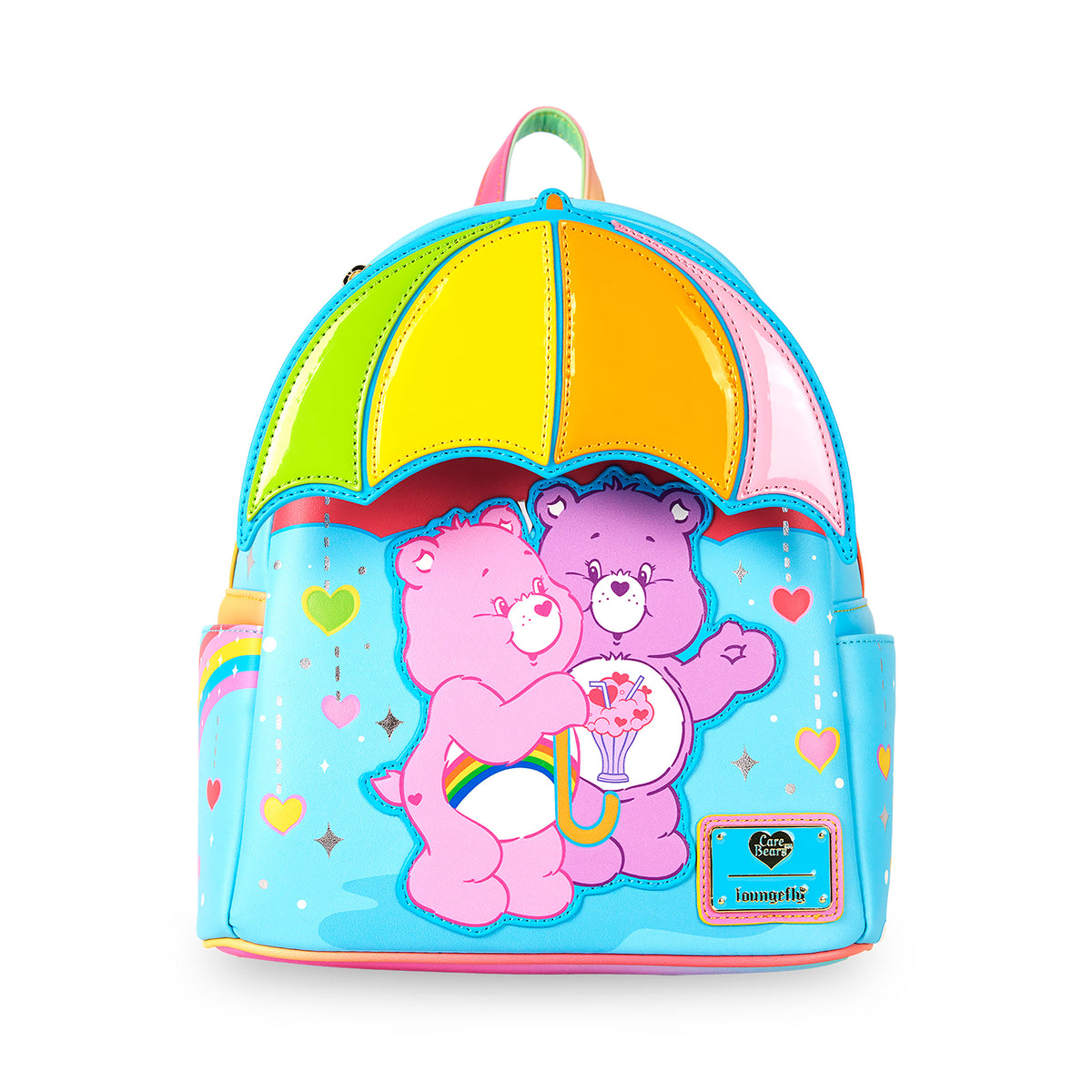 Produktbild Care Bears - Mini-ryggsäck i regnbågsdesign