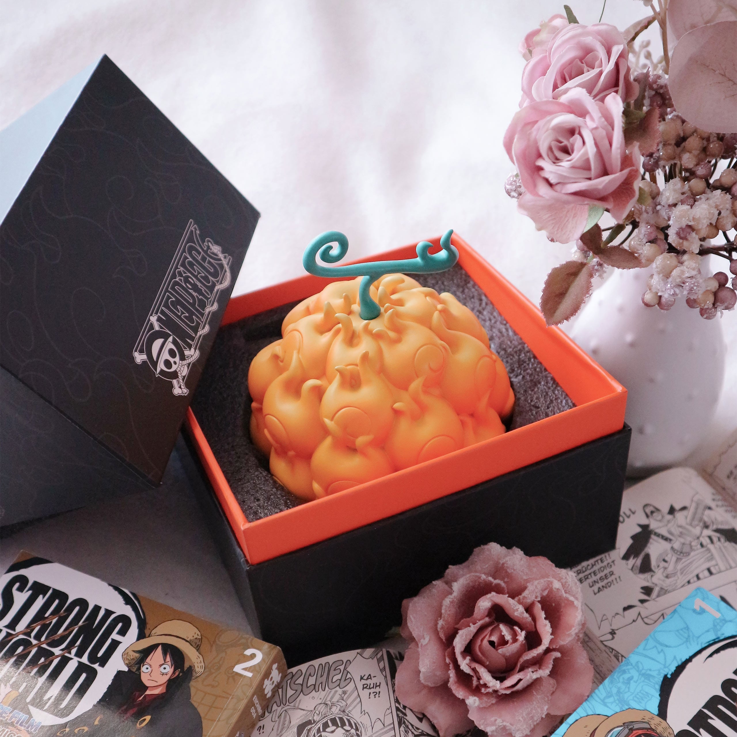 Produktbild Mera Mera Djävulsfrukt Replika i presentlåda - One Piece