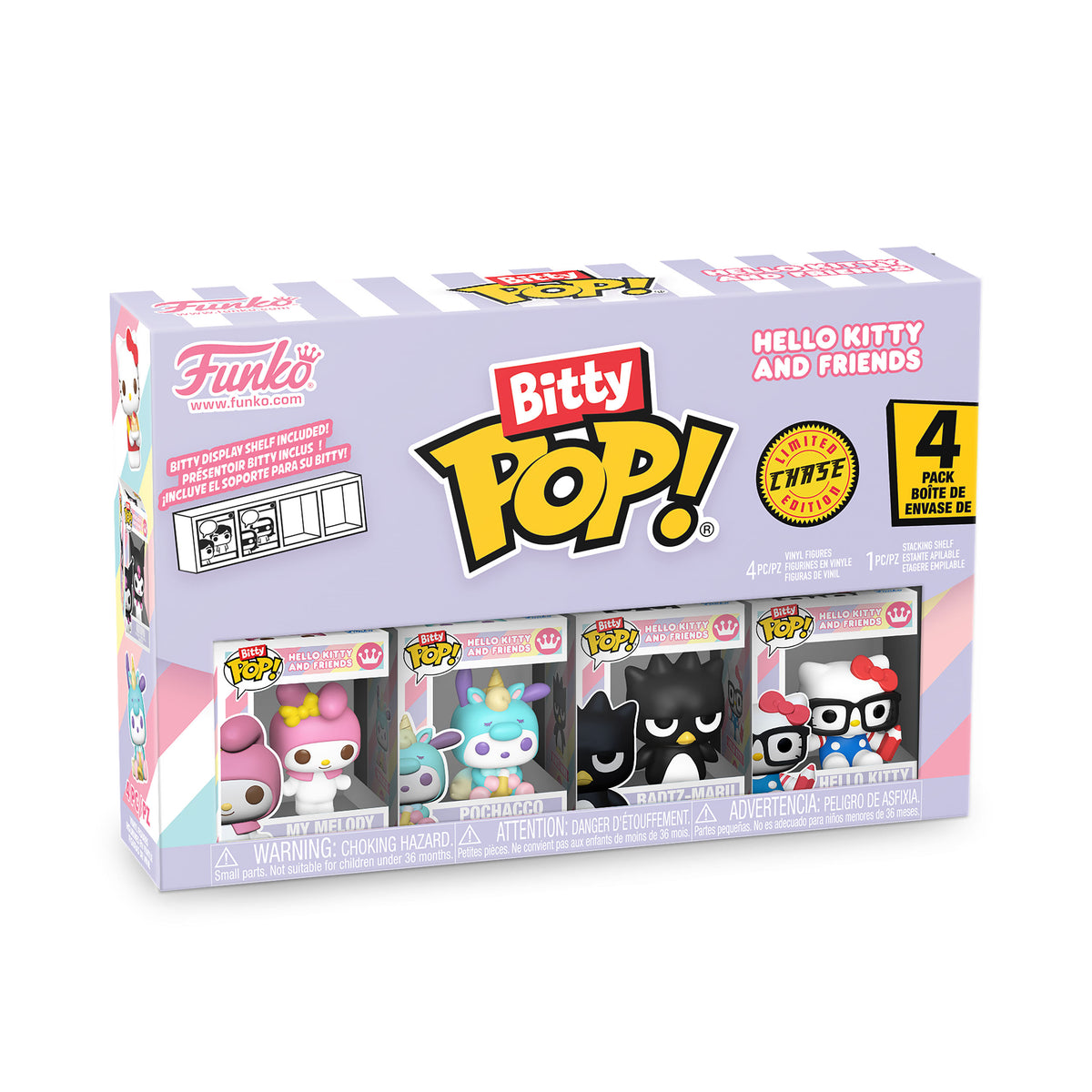 Produktbild Sanrio - My Melody och Vänner Funko Bitty Pop 4-figurset