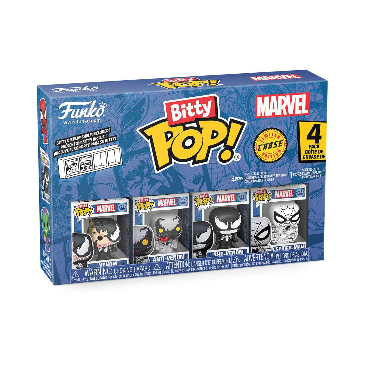 Produktbild Spider-Man - Venom Funko Bitty Pop 4-pack figurer