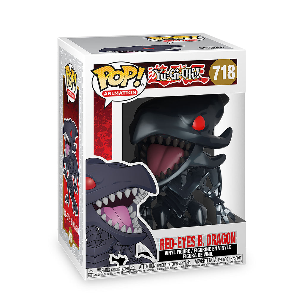 Produktbild Yu-Gi-Oh! - Rödaögda Svarta Draken Funko Pop Figur