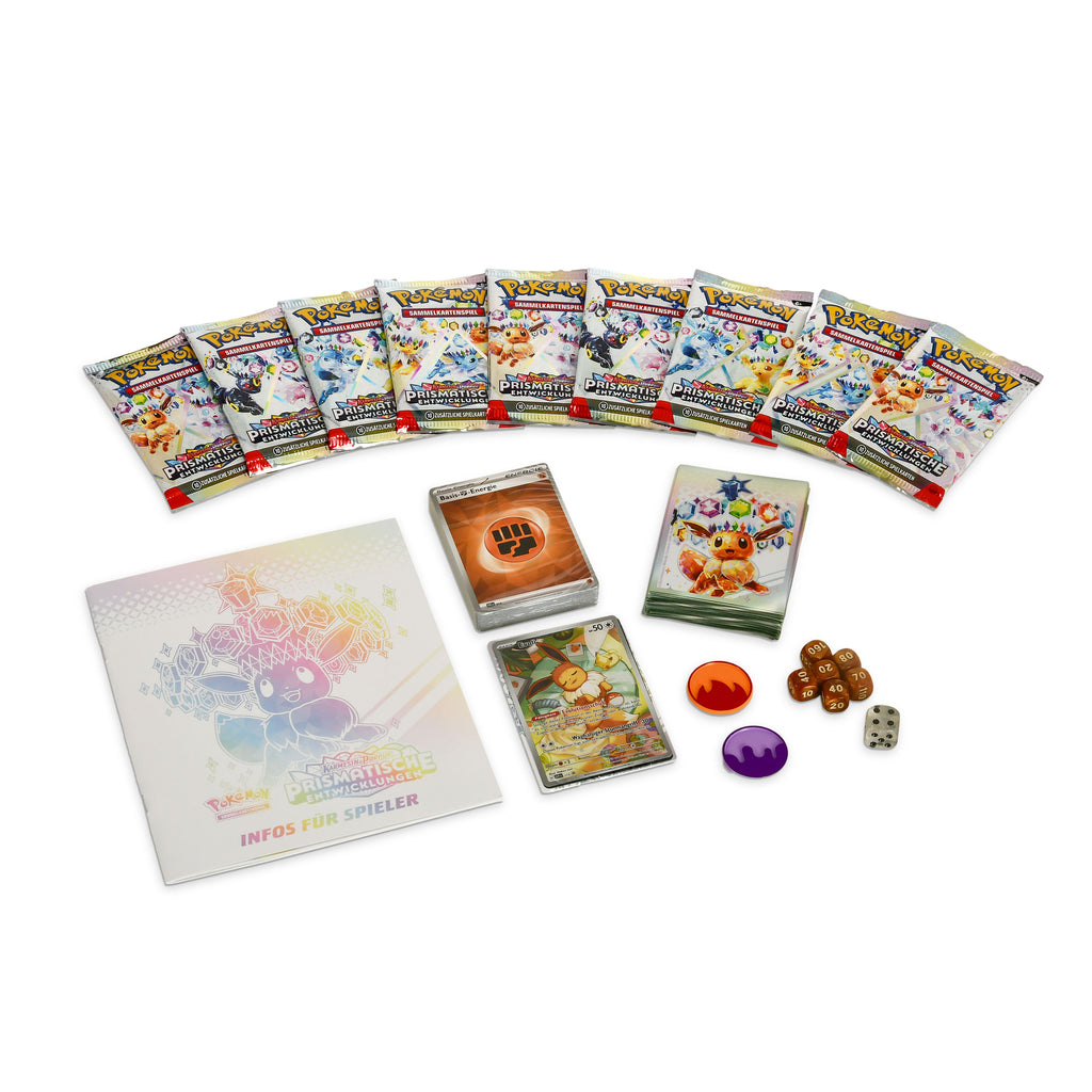 Produktbild Prismatiska Utvecklingar Top-Tränar-Box - Pokémon Scarlet och Violet