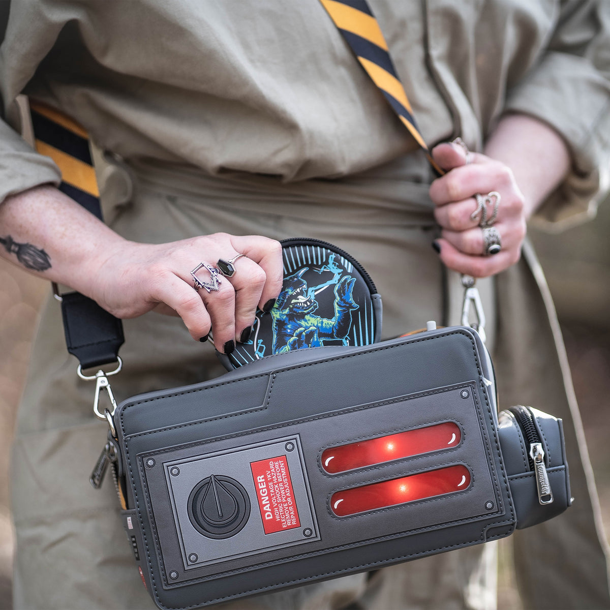 Produktbild Ghostbusters - No Ghost Crossbody Väska med Ljus