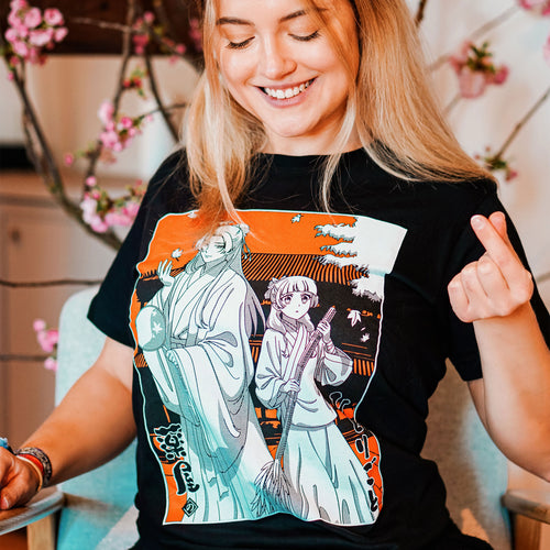 Produktbild Maomao och Jinshi T-shirt för fans av Apotekarens Dagböcker