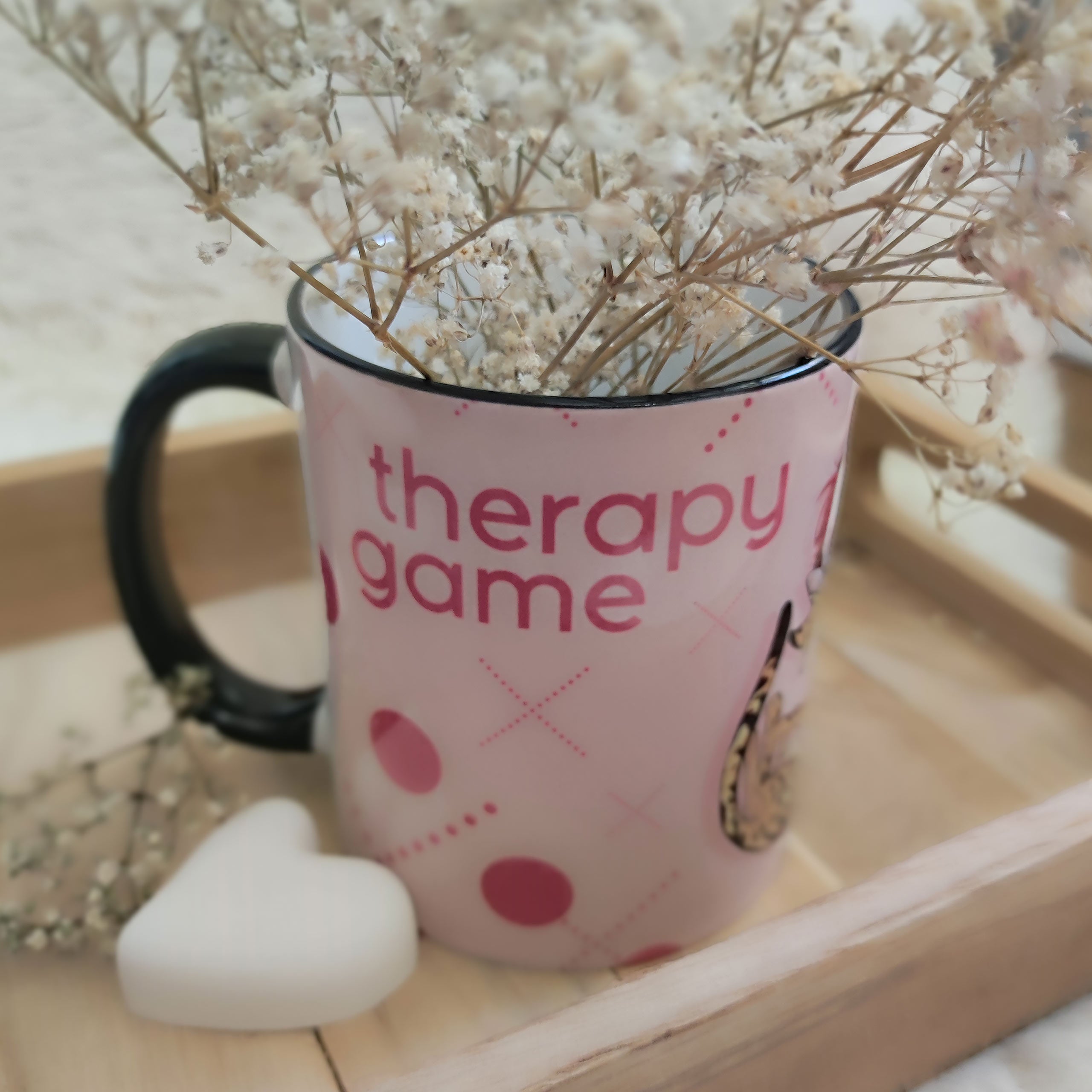 Produktbild Shizuma och Minato mugg för Therapy Game-fans