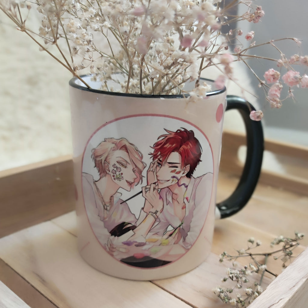 Produktbild Shizuma och Minato mugg för Therapy Game-fans