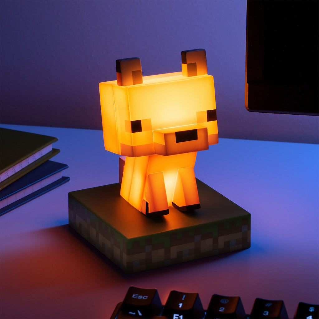 Produktbild Minecraft - Fox Icons 3D Bordslampa
