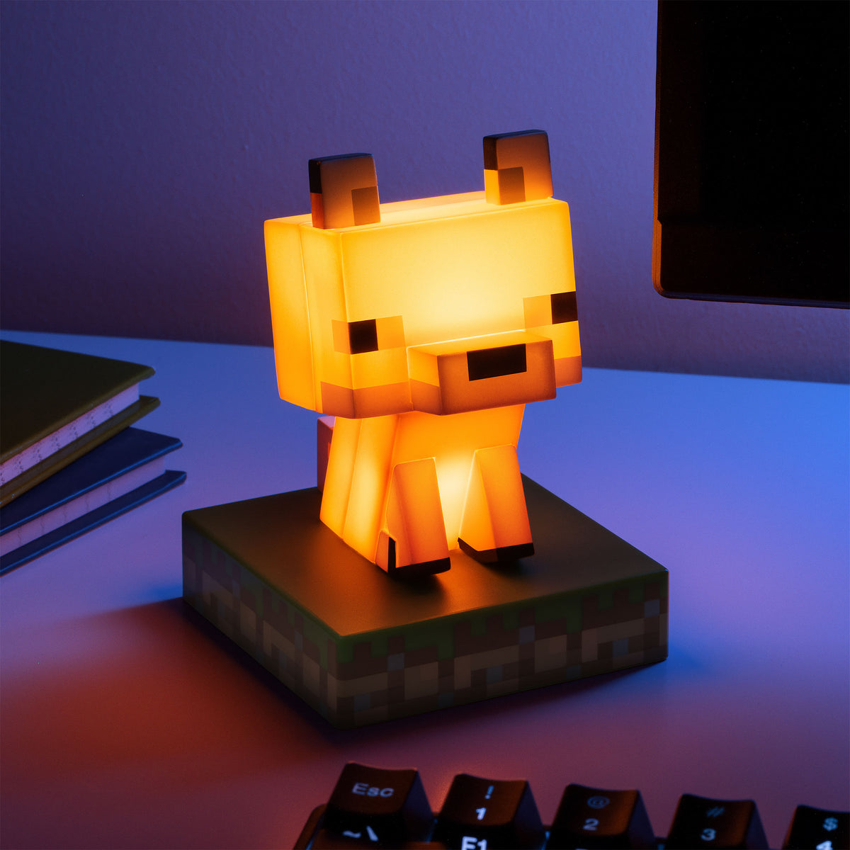 Produktbild Minecraft - Fox Icons 3D Bordslampa