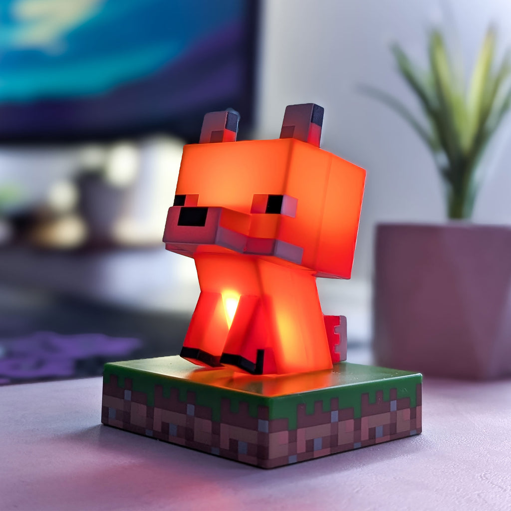 Produktbild Minecraft - Fox Icons 3D Bordslampa