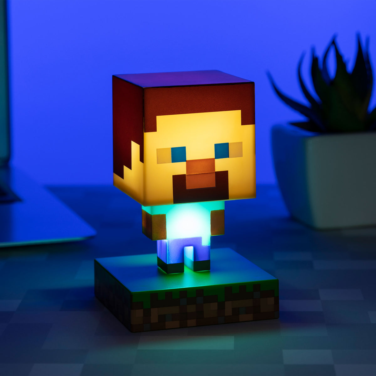 Produktbild Minecraft - Steve Icons 3D Bordslampa