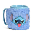 Produktbild Stitch-mugg med plyschöverdrag - Lilo & Stitch