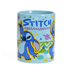 Produktbild Stitch-mugg med plyschöverdrag - Lilo & Stitch
