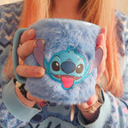 Produktbild Stitch-mugg med plyschöverdrag - Lilo & Stitch