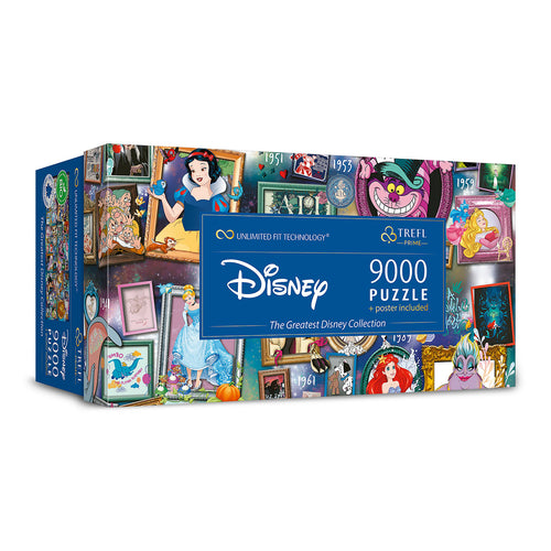Produktbild Disney - Den största pusselkollektionen med affisch