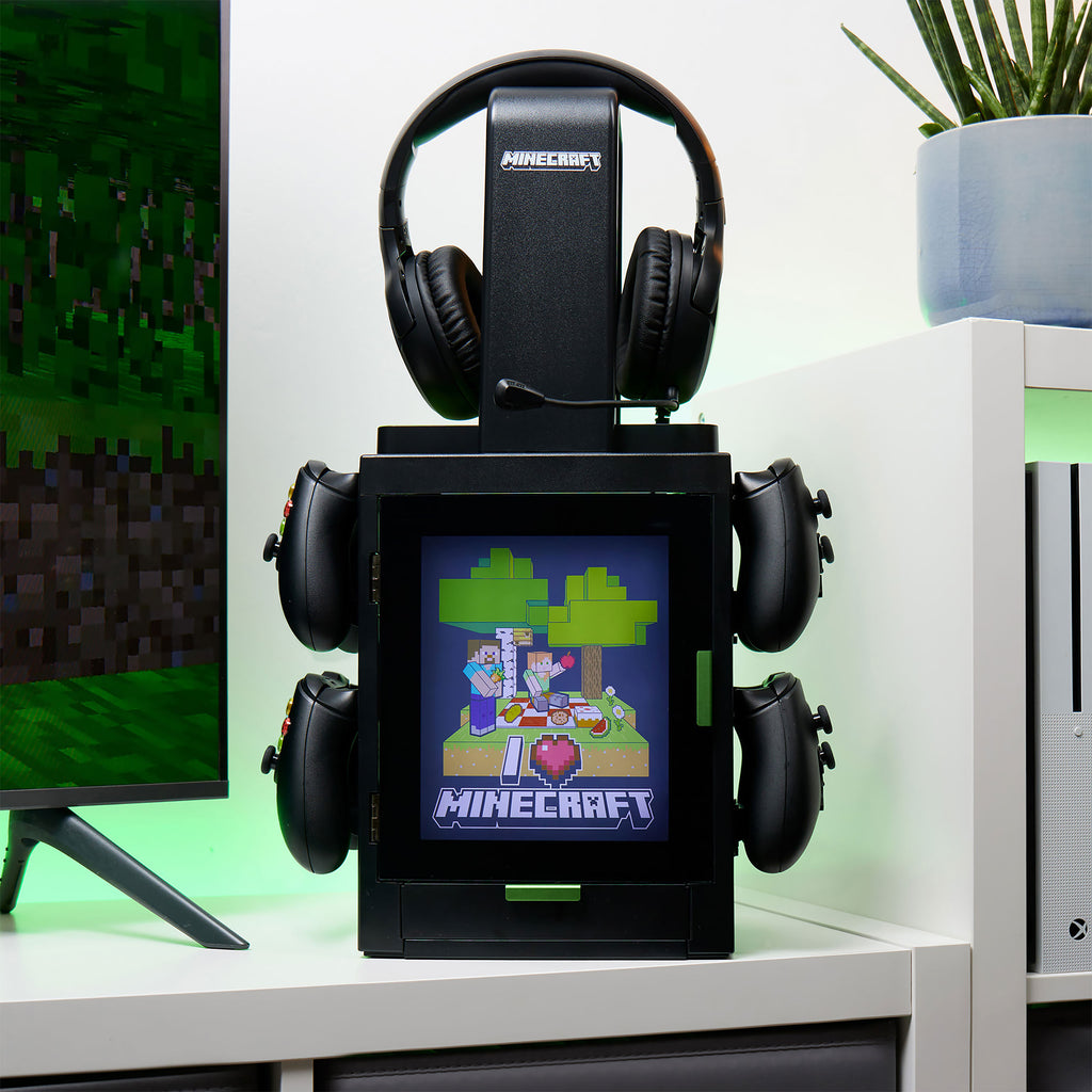 Produktbild Minecraft - Gaming Skåp med Ljus
