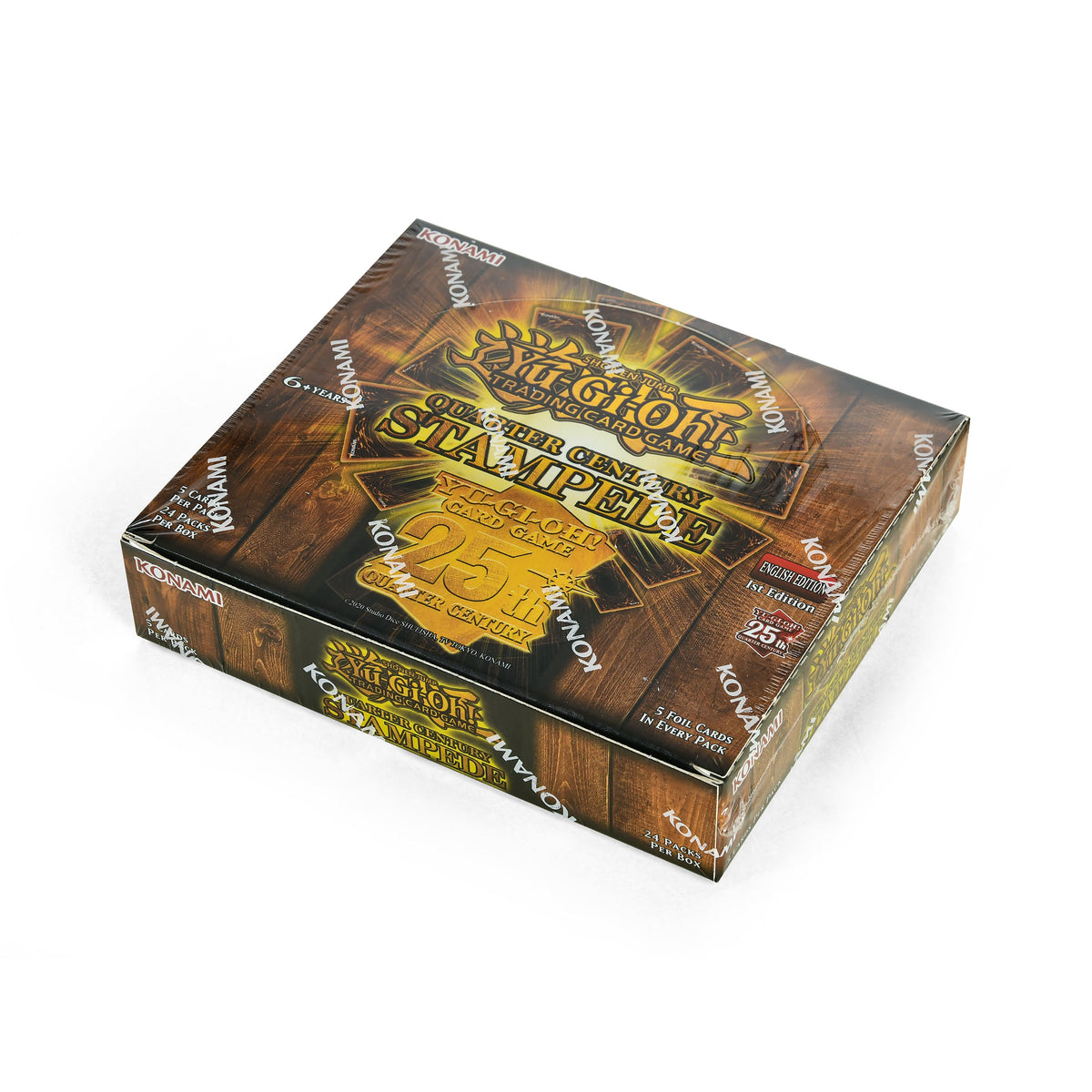 Produktbild Yu-Gi-Oh! - Quarter Century Stampede Samlarkort Booster engelsk version 24-pack Display