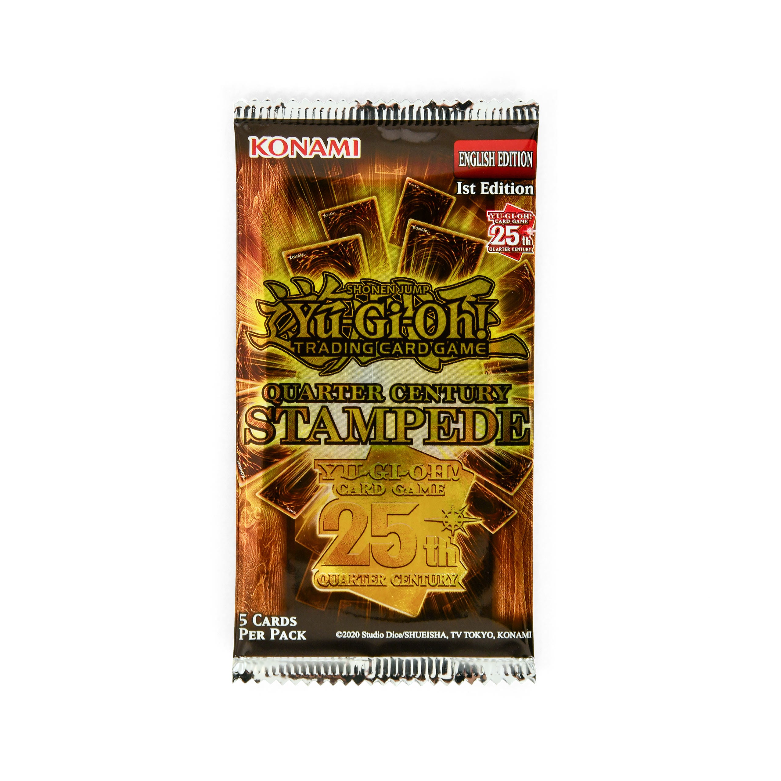 Produktbild Yu-Gi-Oh! - Quarter Century Stampede Samlarkort Booster engelsk version